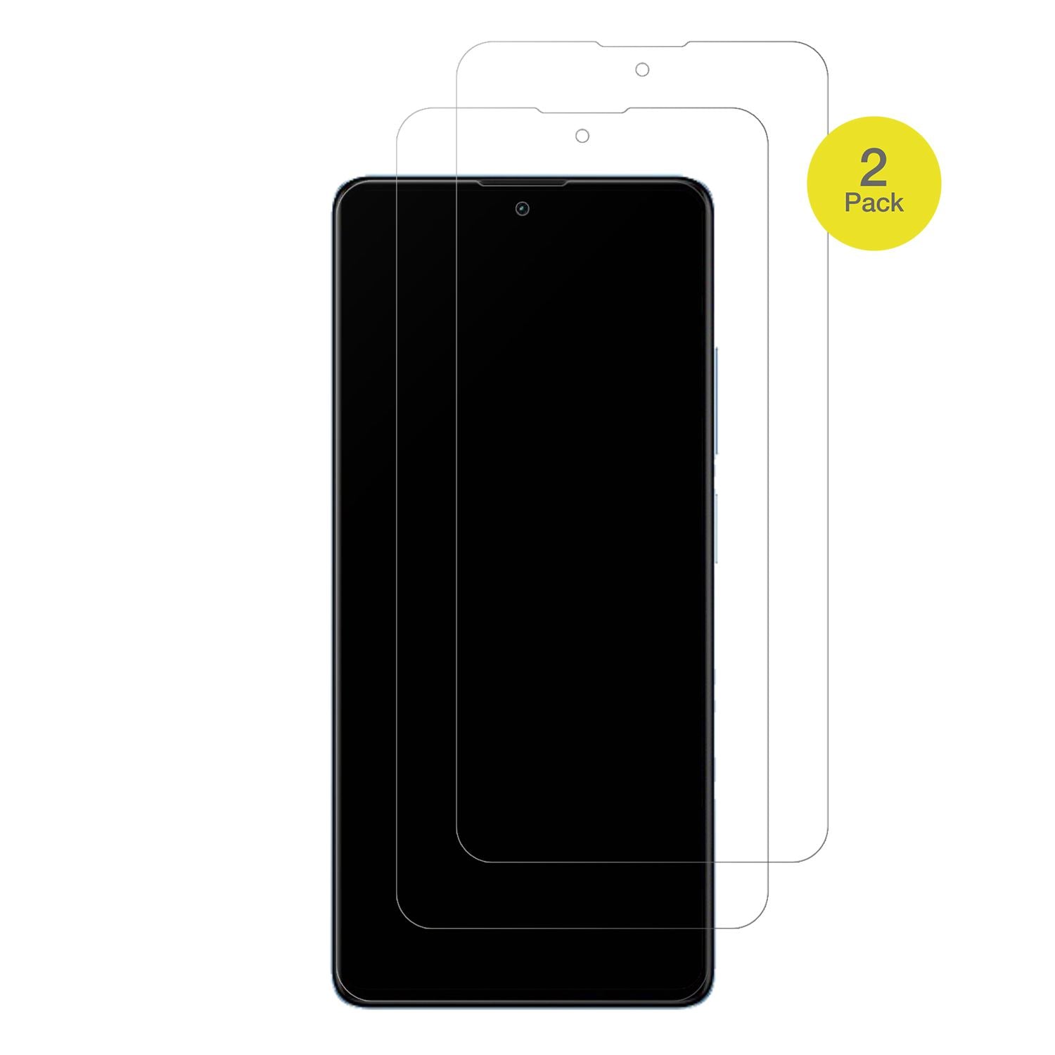 2x Full Cover Schutzfolie matt für Xiaomi Redmi No (2)