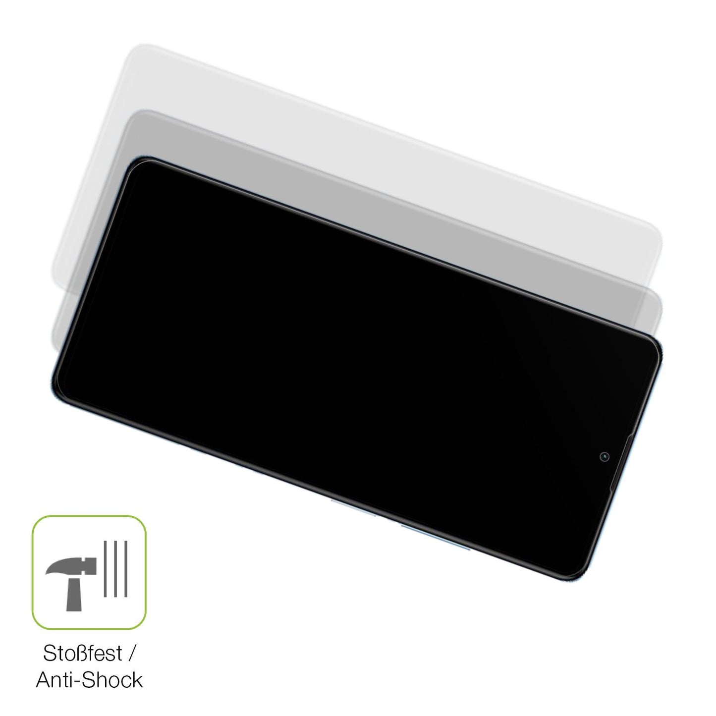 2x Full Cover Schutzfolie matt für Xiaomi Redmi No (4)