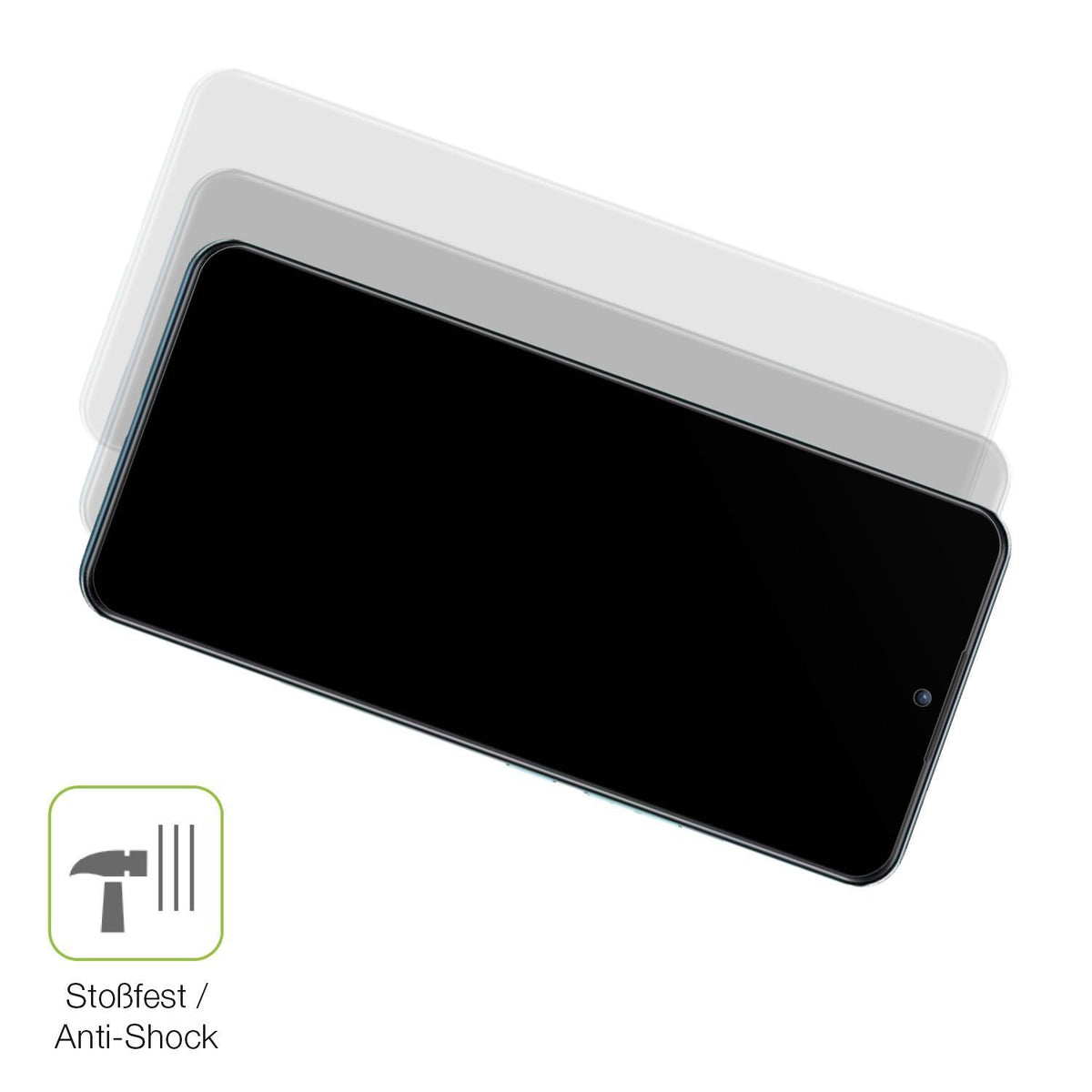 2x Full Cover Schutzfolie matt für Xiaomi Mi 12T (4)