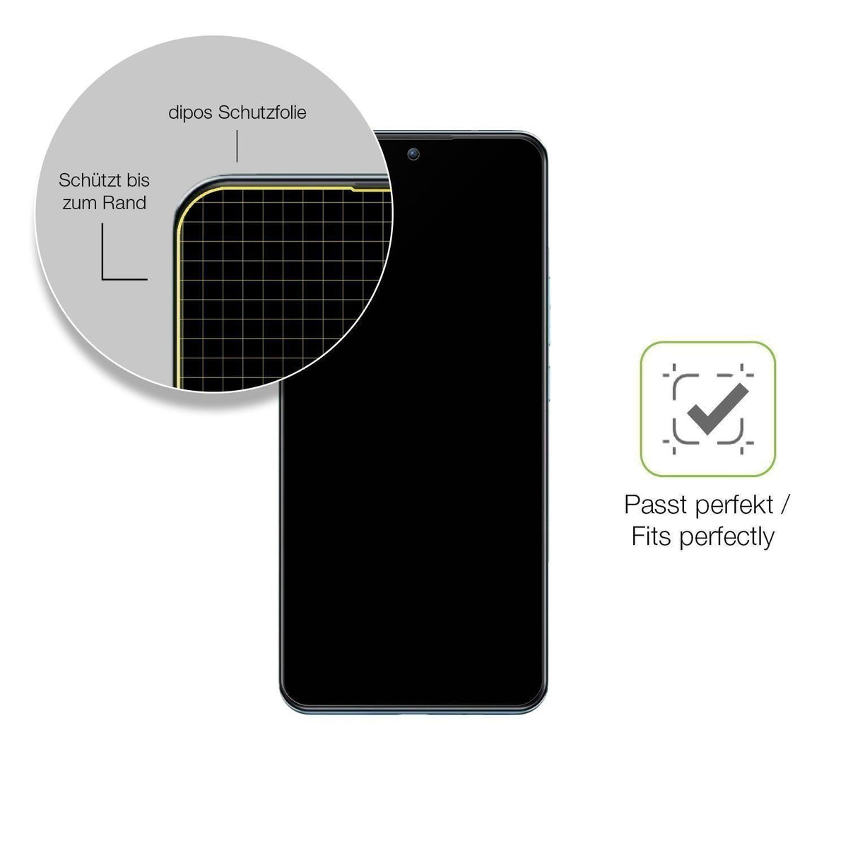 2x Full Cover Schutzfolie matt für Xiaomi Mi 12T (6)