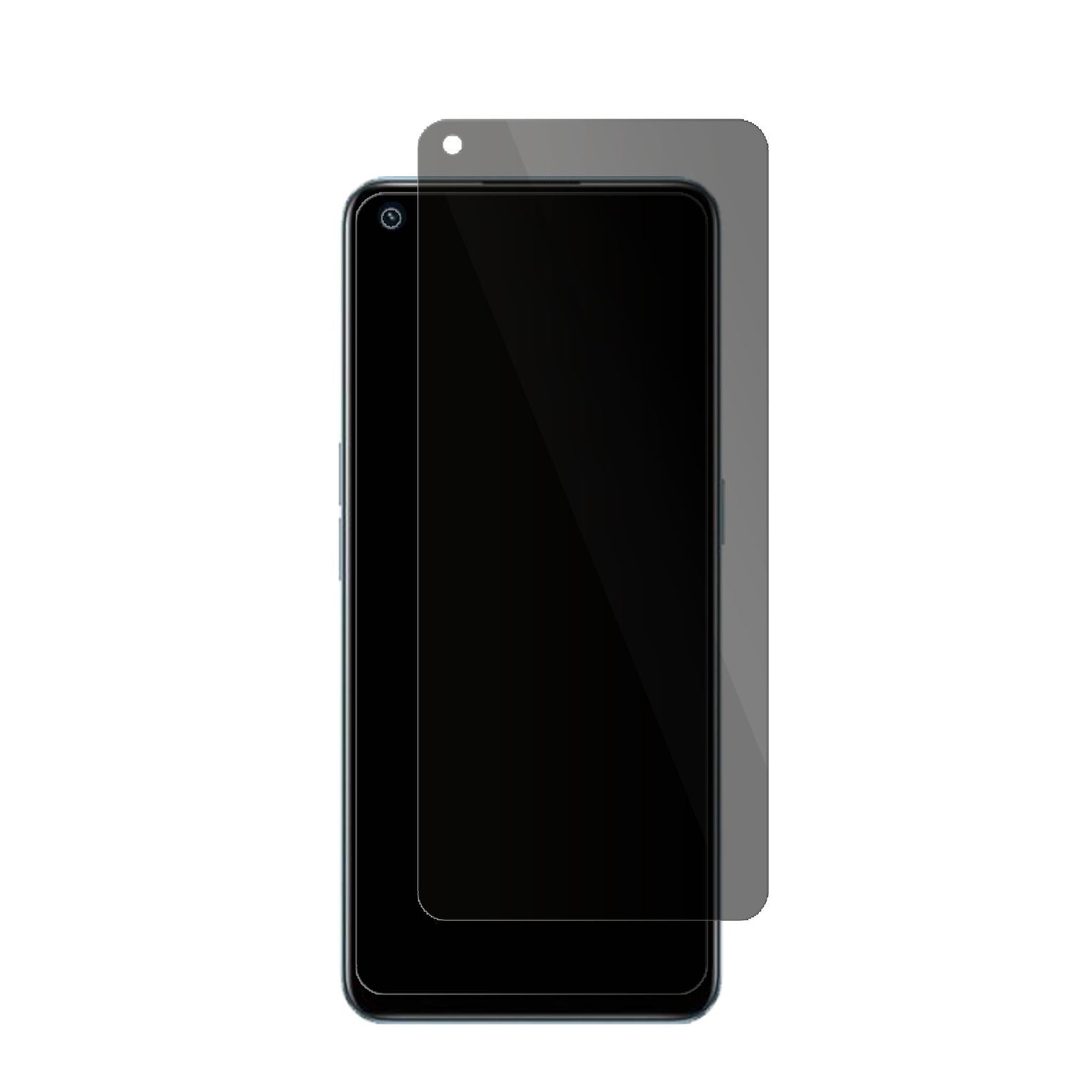 Full Cover Privacy Blickschutzfolie für Realme 9 P (2)