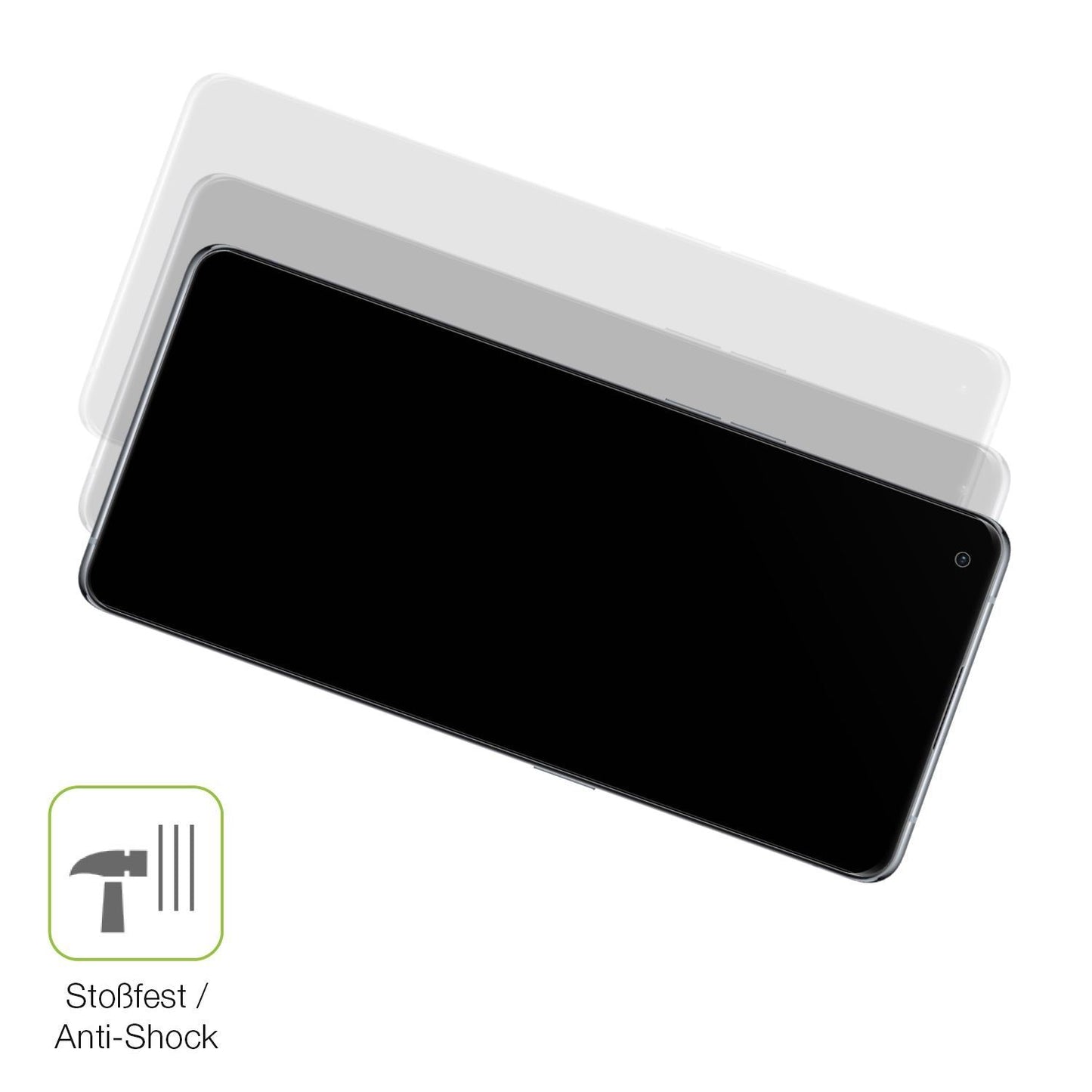 2x Full Cover Schutzfolie matt für Oppo Find X5 Pr (4)