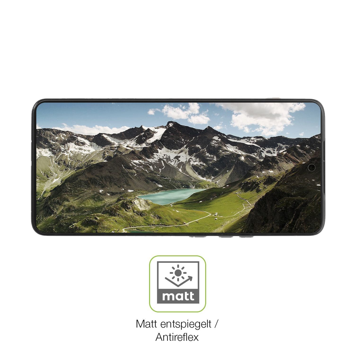 2x Full Cover Schutzfolie matt für Motorola ThinkP (5)