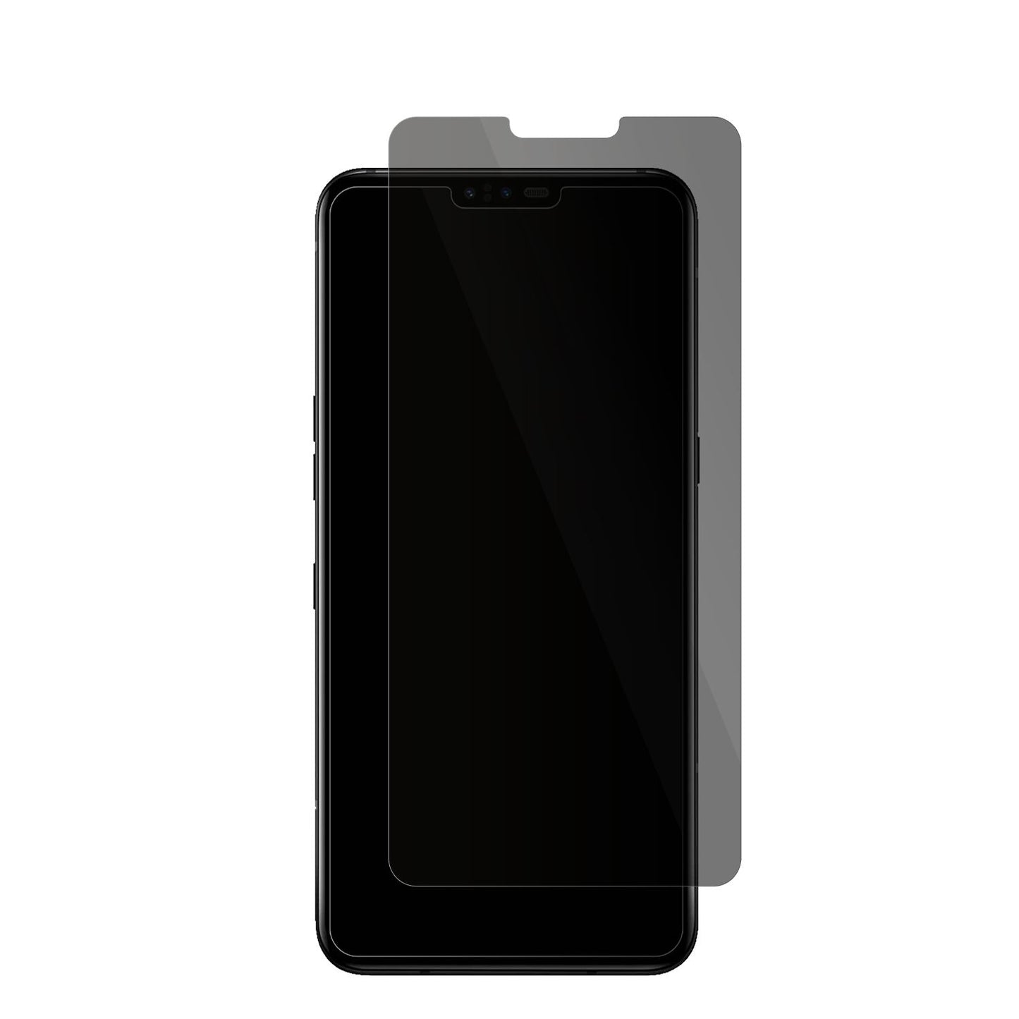 Full Cover Privacy Blickschutzfolie für LG V50 Thi (2)