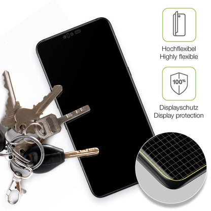 2x Full Cover Schutzfolie matt für LG V50 ThinQ (3)