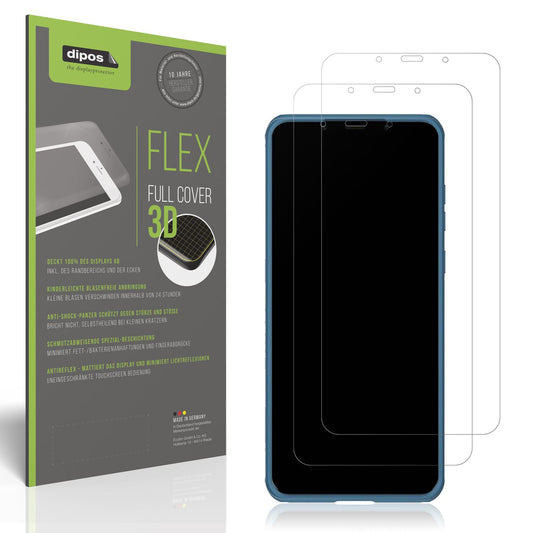 2x Full Cover Schutzfolie matt für Huawei Mate 50  (1)
