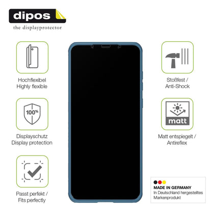 2x Full Cover Schutzfolie matt für Huawei Mate 50  (7)
