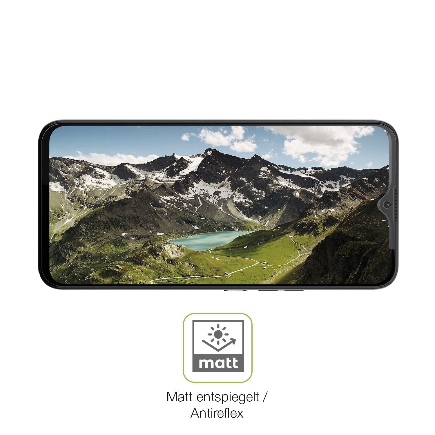2x Full Cover Schutzfolie matt für Gigaset GS5 Lit (5)