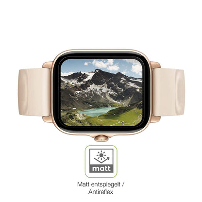2x Full Cover Schutzfolie matt für Amazfit GTS 3 (5)