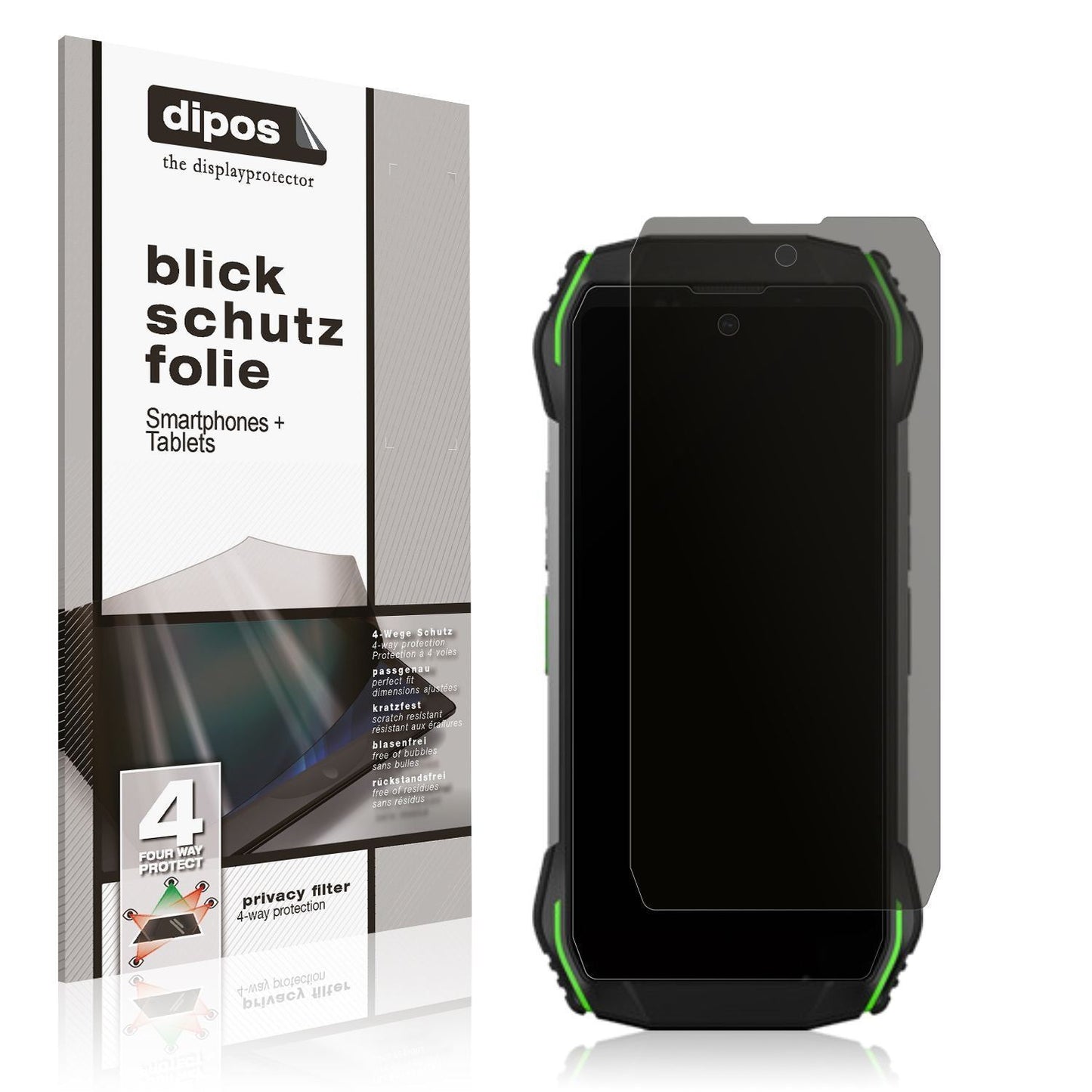 Blickschutzfolie für Blackview N6000 matt Schutzfo (1)