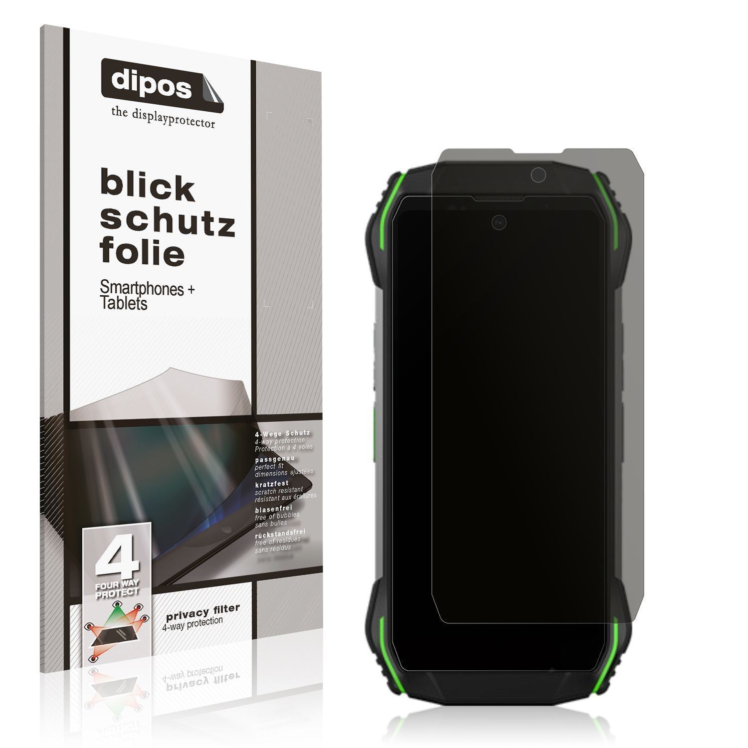 Blickschutzfolie für Blackview N6000 matt Schutzfo (1)