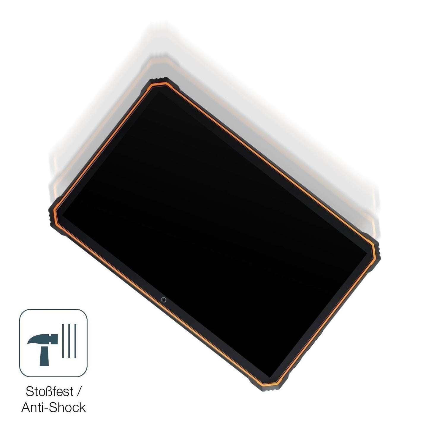 2x 9H Schutzfolie matt für Blackview Active 8 Pro  (4)