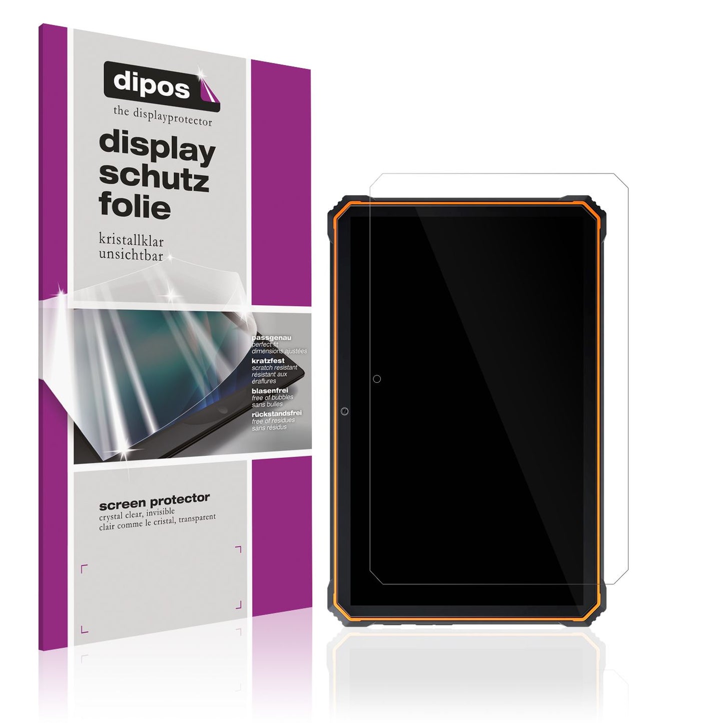 2x Schutzfolie klar für Blackview Active 8 Pro Dis (1)