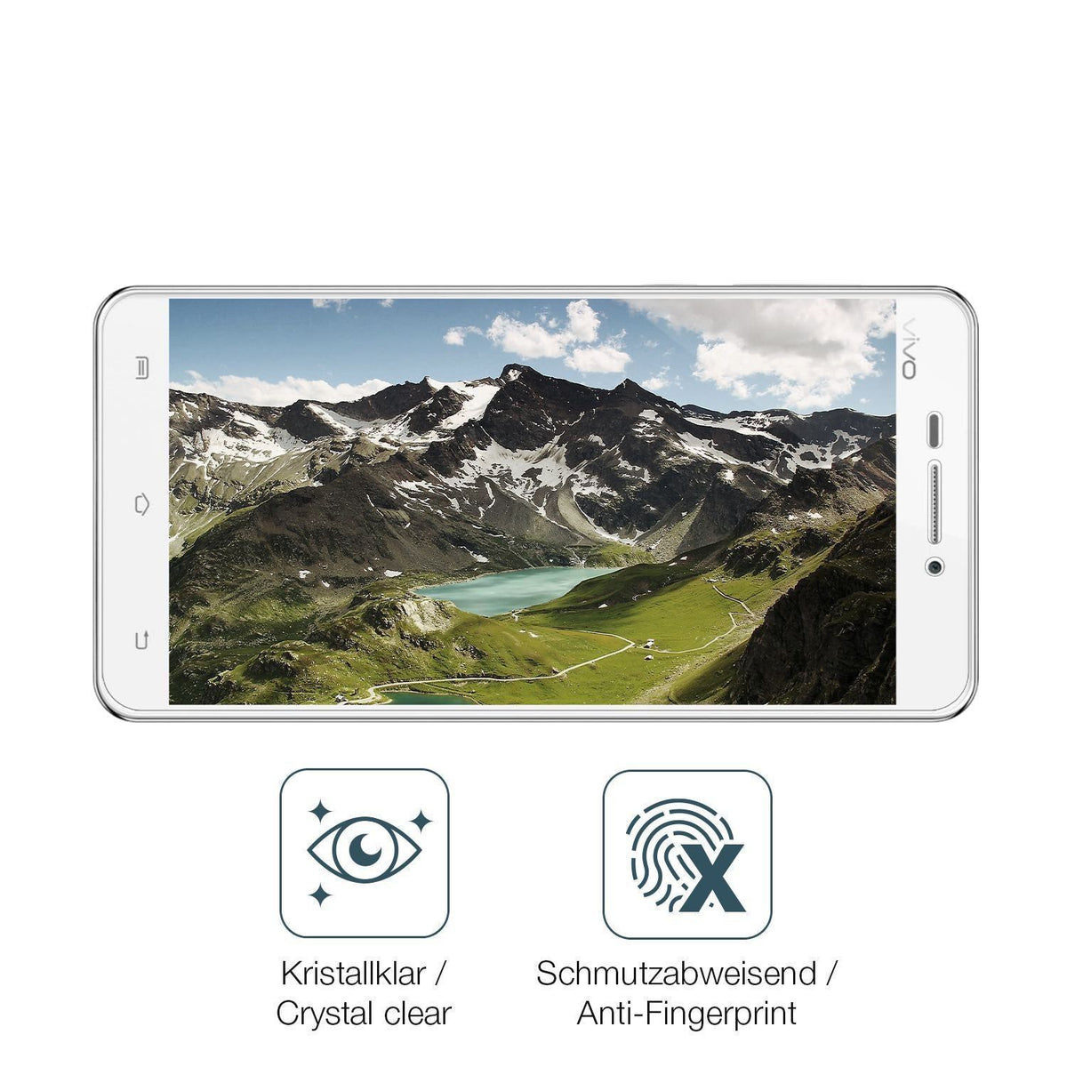 2x 9H Schutzfolie für Vivo X3S Panzerfolie (5)