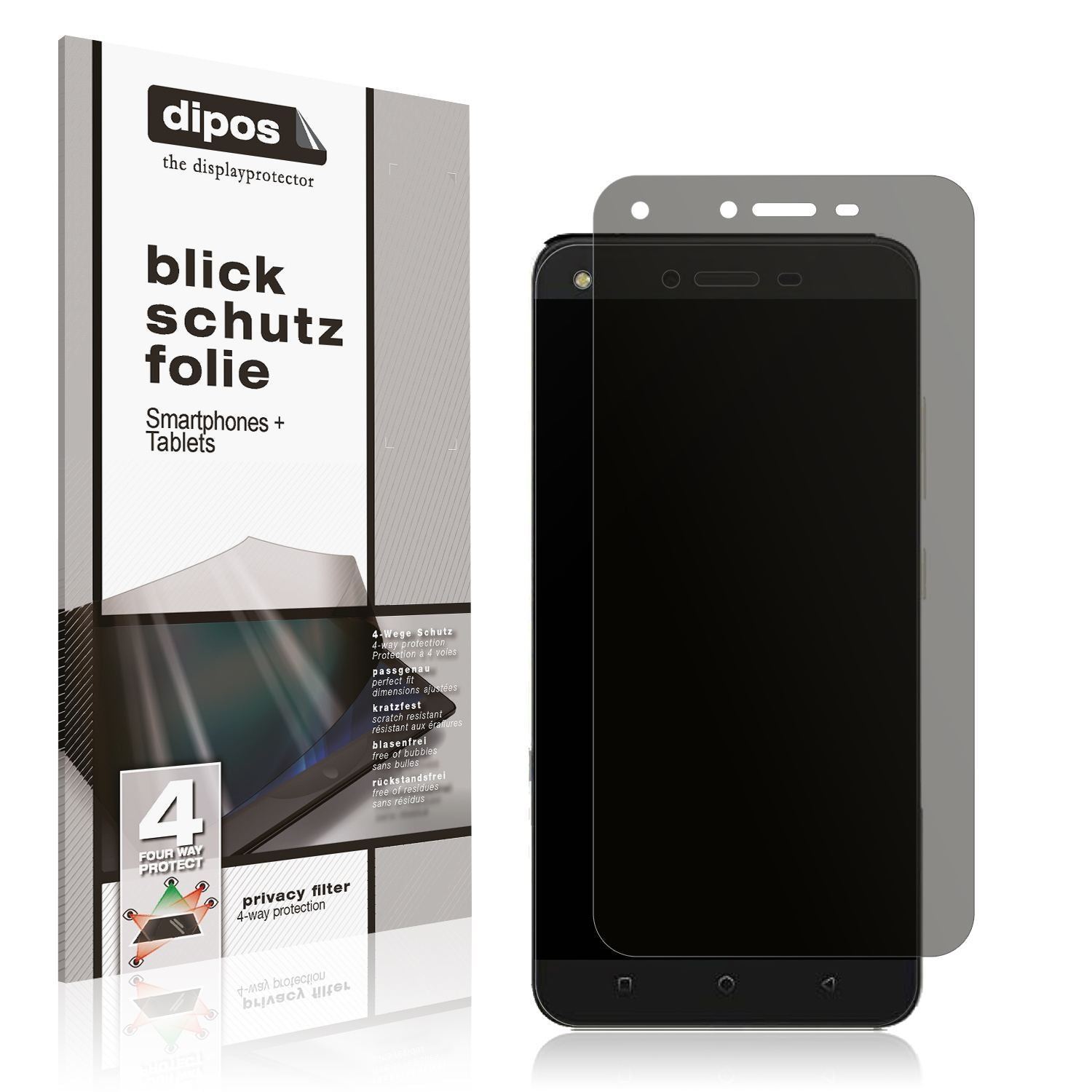 Blickschutzfolie für Tecno Spark K7 matt Schutzfol (1)