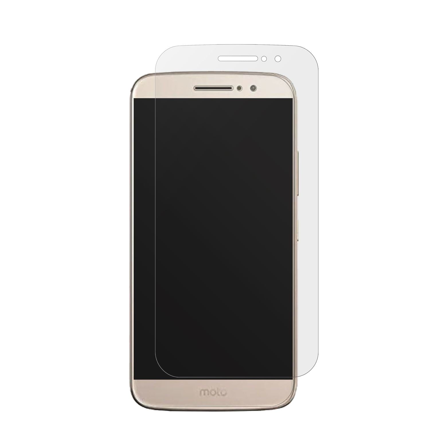 4x Schutzfolie matt für Motorola Moto M CXT 1663 D (2)