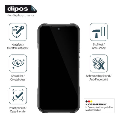 2x 9H Schutzfolie für Doogee V20 Pro Panzerfolie (7)