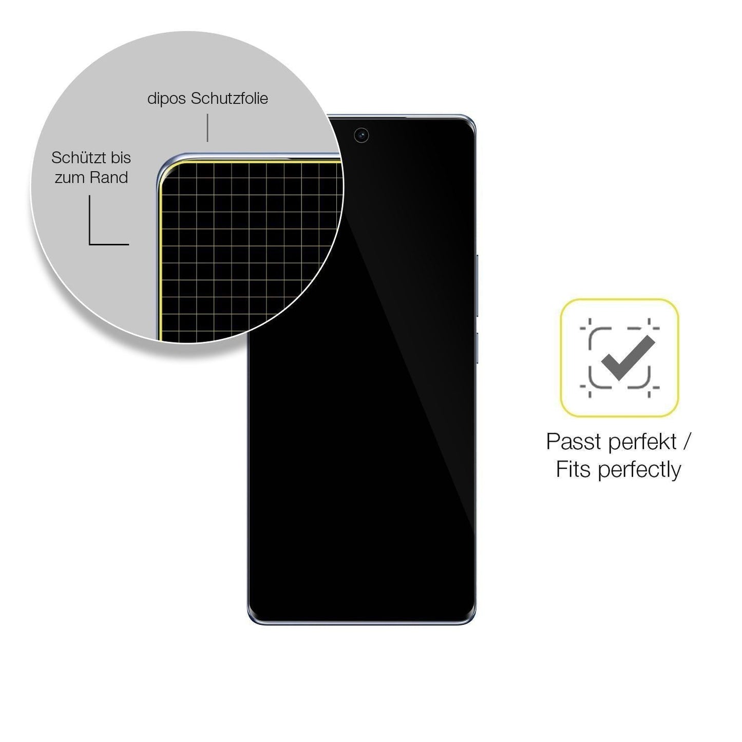 2x 3D Full Cover Schutzfolie für VIVO V29 5G (6)