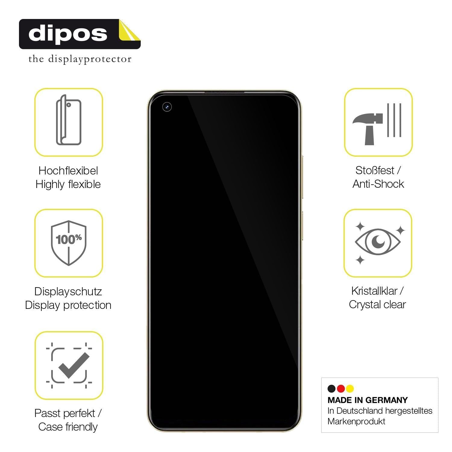 2x 3D Full Cover Schutzfolie für Realme 11 4g (7)