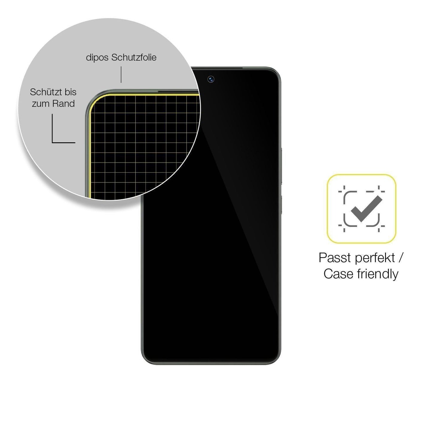 2x 3D Full Cover Schutzfolie für Vivo V30 Lite (6)