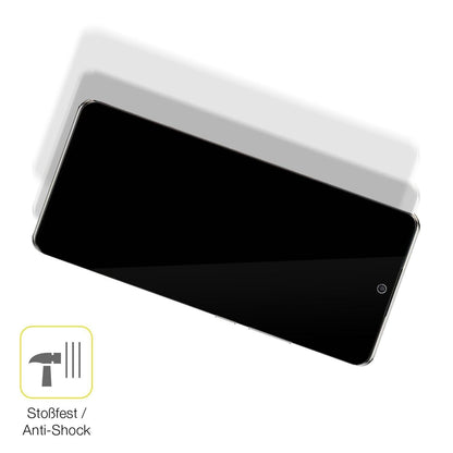 2x 3D Full Cover Schutzfolie für Oppo A2 Pro (4)