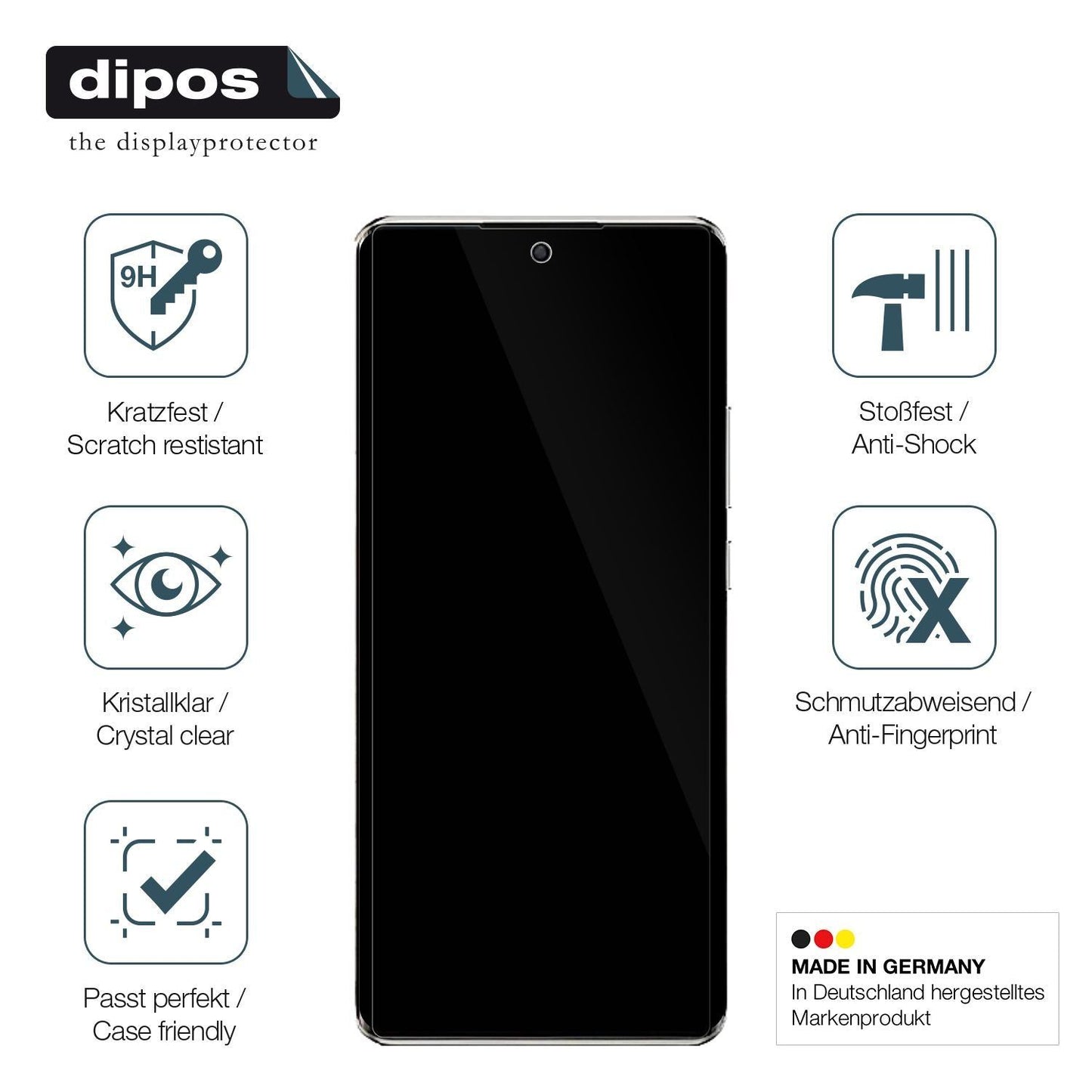 2x 9H Schutzfolie für Oppo A2 Pro Panzerfolie (7)