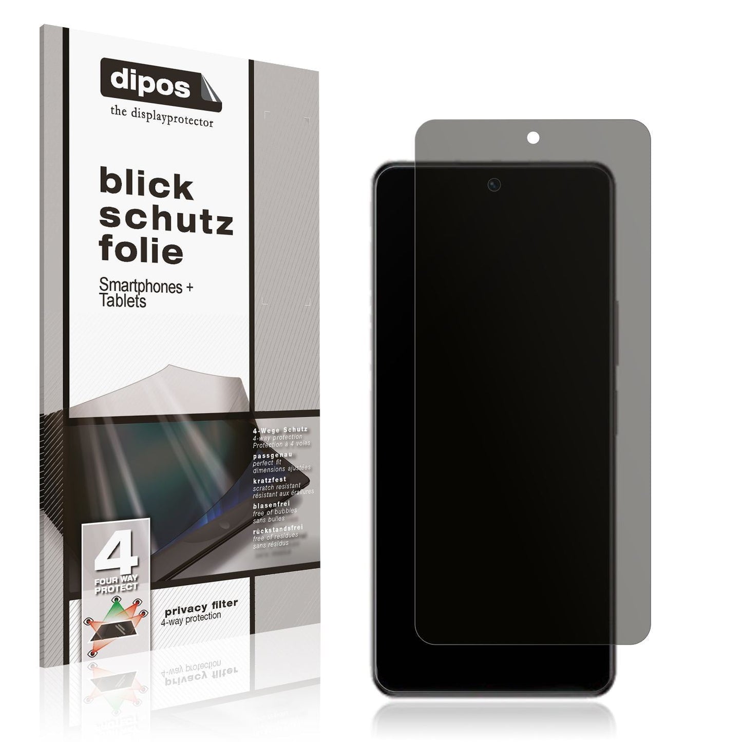 Blickschutzfolie für Vivo Y27s matt Schutzfolie Pr (1)