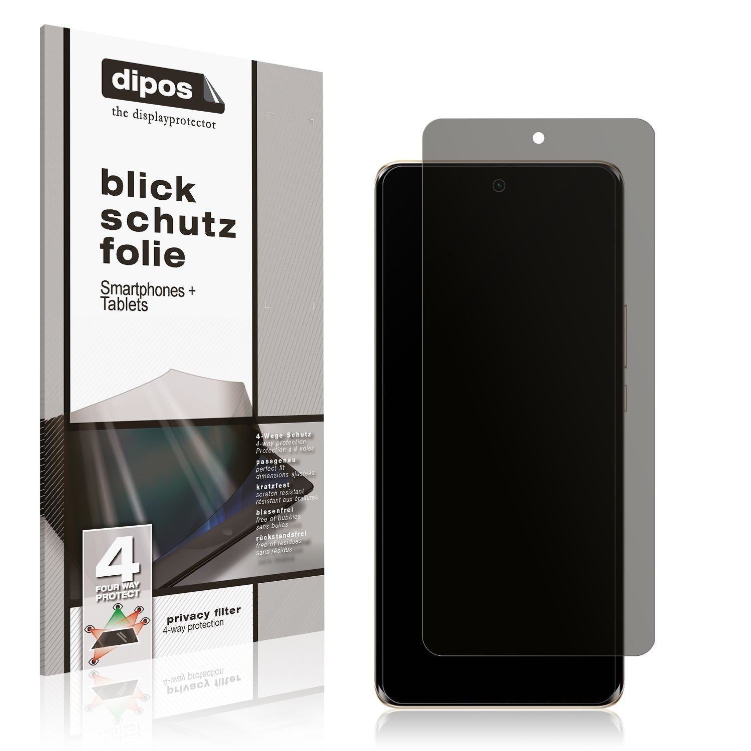 Blickschutzfolie für HONOR Magic6 Lite matt Schutz (1)
