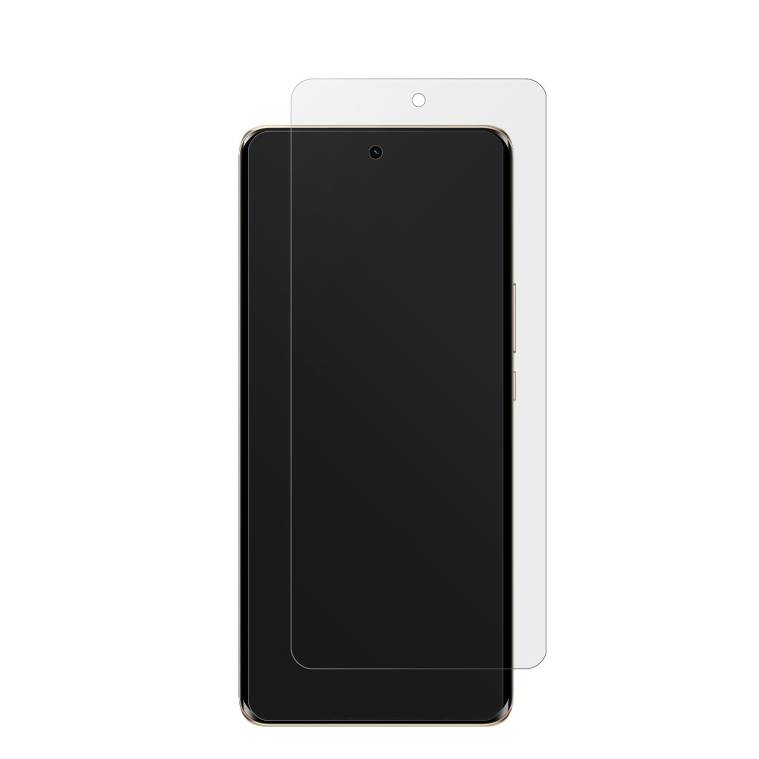 4x Schutzfolie matt für HONOR Magic6 Lite Display- (2)