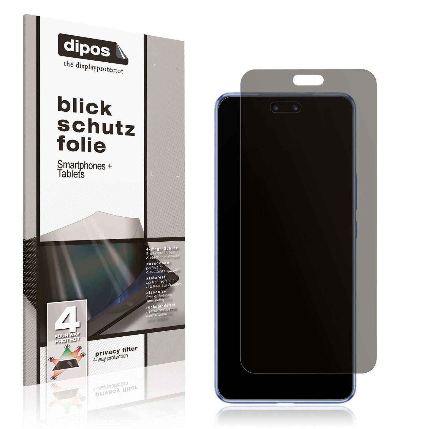 Blickschutzfolie für Huawei Nova 12 Pro matt Schut (1)