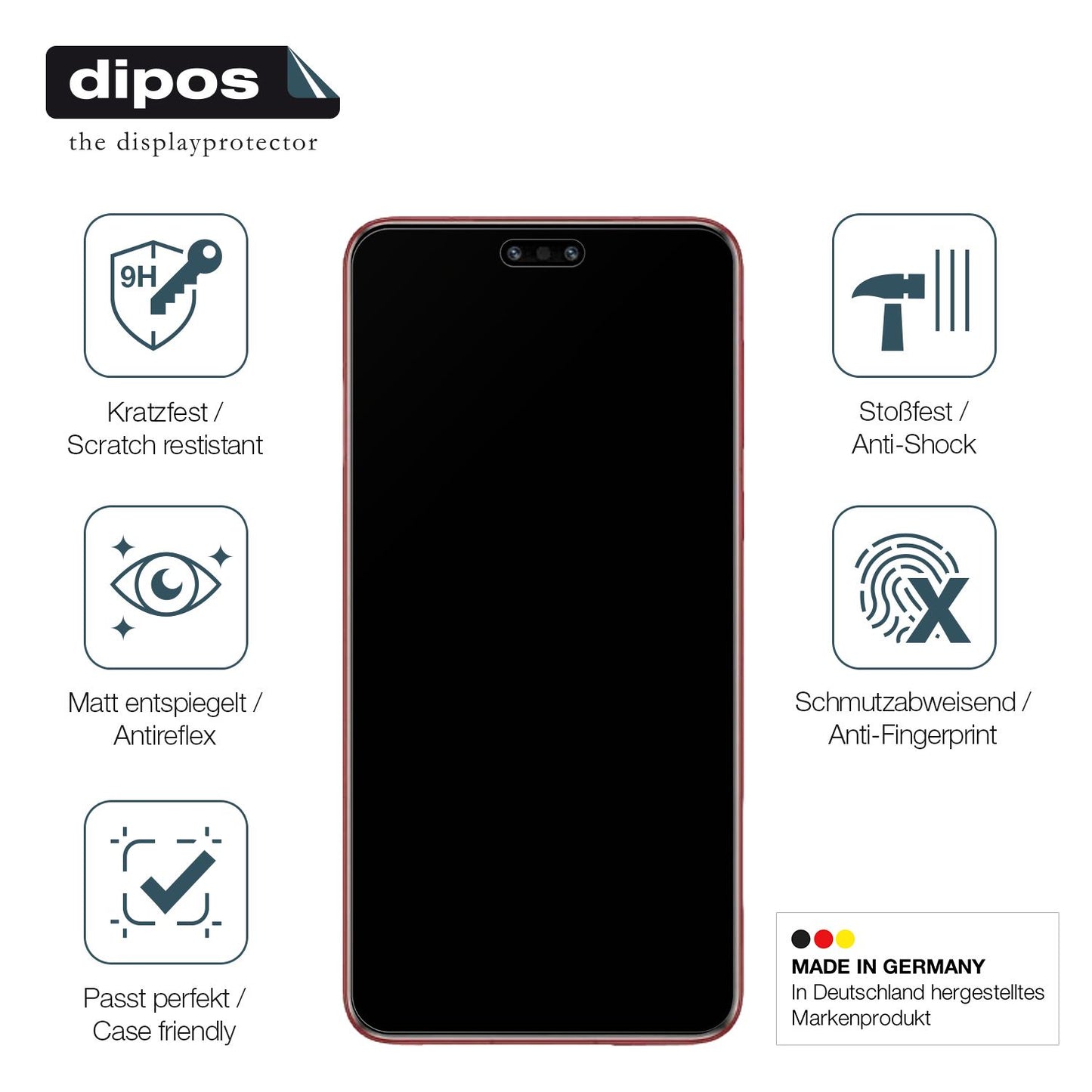 2x 9H Schutzfolie matt für Huawei Mate 60 RS Ultim (7)