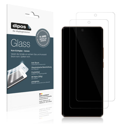 2x 9H Schutzfolie für Realme GT5 Pro Panzerfolie (1)