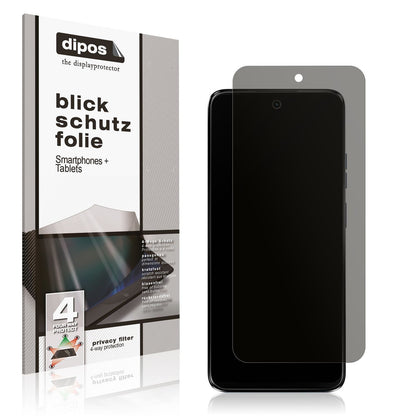Blickschutzfolie für MOTOROLA Moto G34 matt Schutz (1)