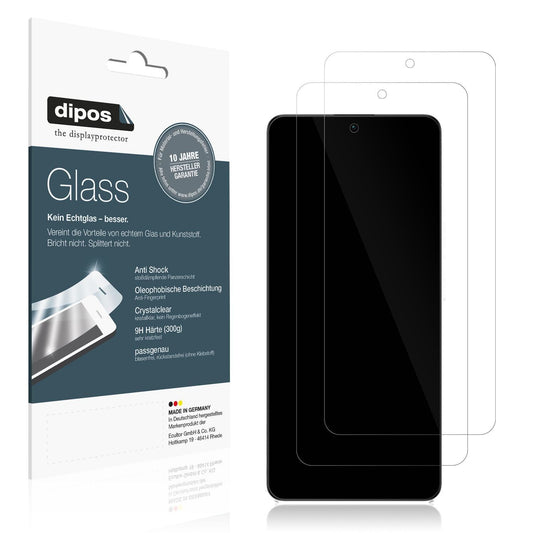 2x 9H Schutzfolie für Xiaomi Poco X6 Panzerfolie (1)
