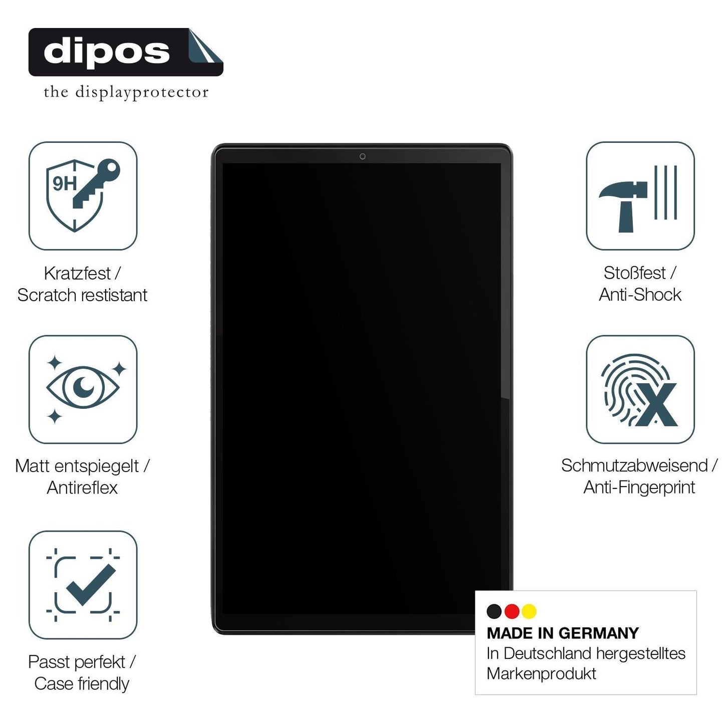 2x 9H Schutzfolie matt für Lenovo Tab M10 HD 2nd G (7)