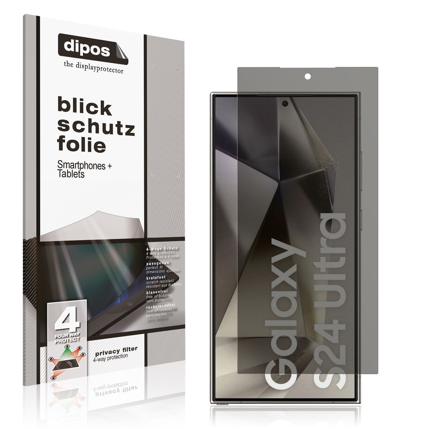 Blickschutzfolie für Samsung Galaxy S24 Ultra matt (1)