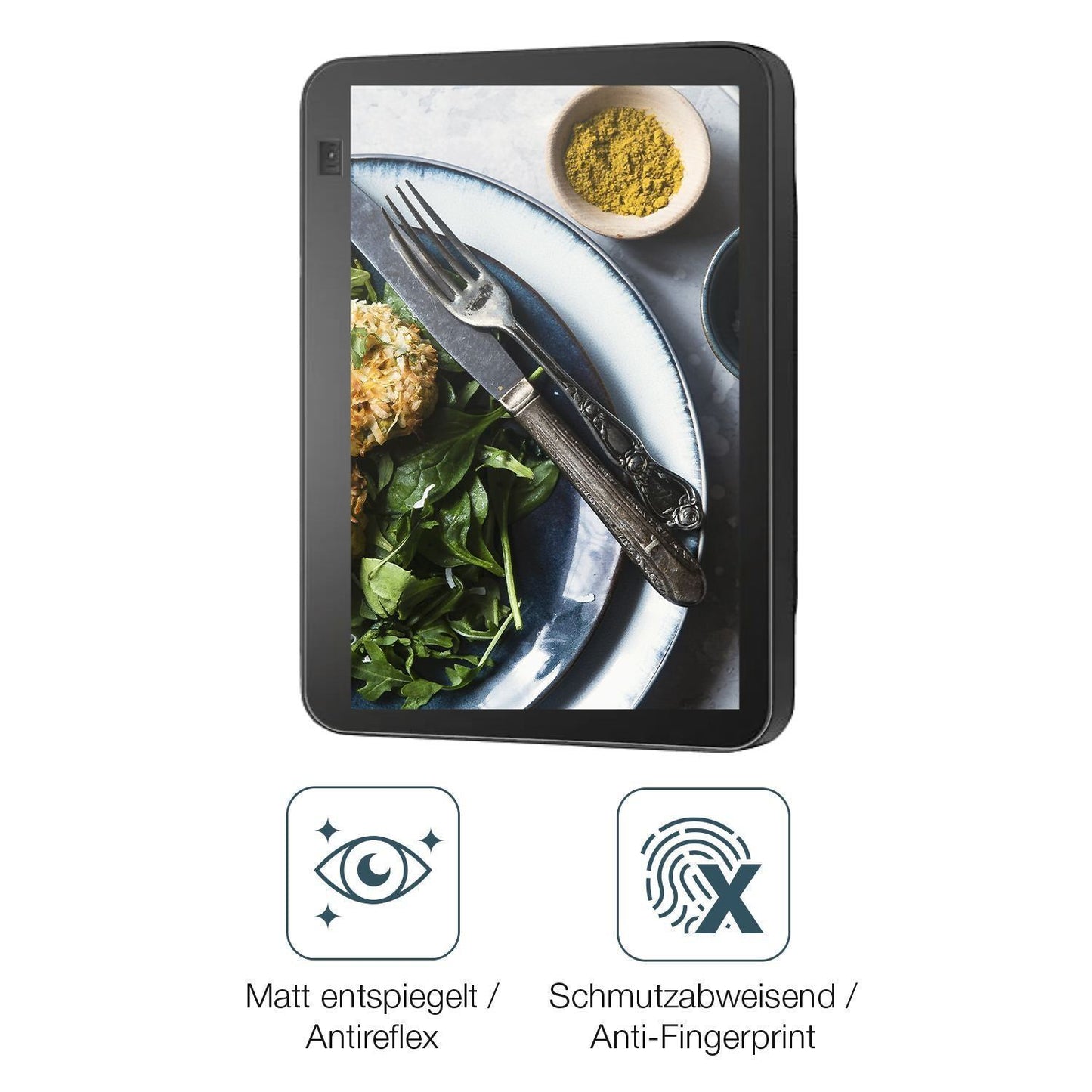 2x 9H Schutzfolie matt für Amazon Echo Show 8 2nd  (5)