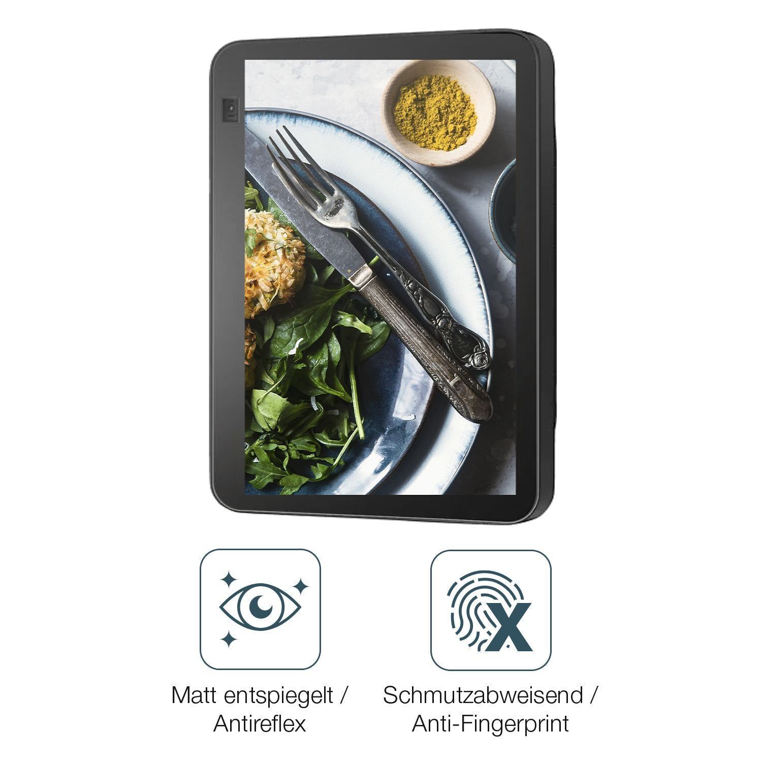 2x 9H Schutzfolie matt für Amazon Echo Show 8 2nd  (5)