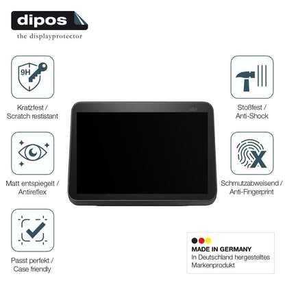 2x 9H Schutzfolie matt für Amazon Echo Show 8 2nd  (7)