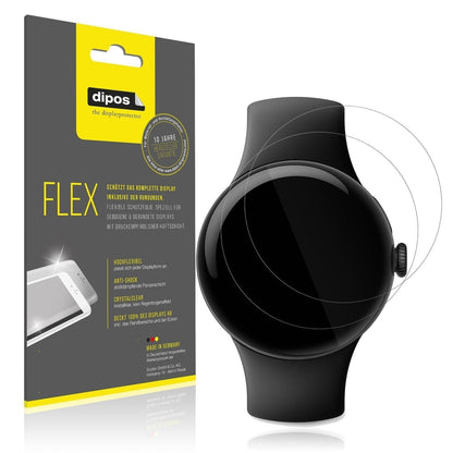 2x 3D Full Cover Schutzfolie für Google Pixel Watc (1)