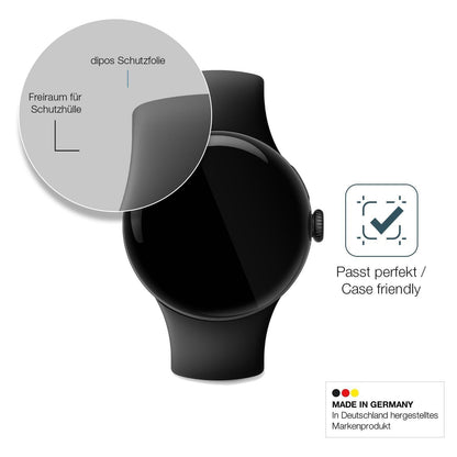 2x 9H Schutzfolie für Google Pixel Watch 1 Panzerf (6)