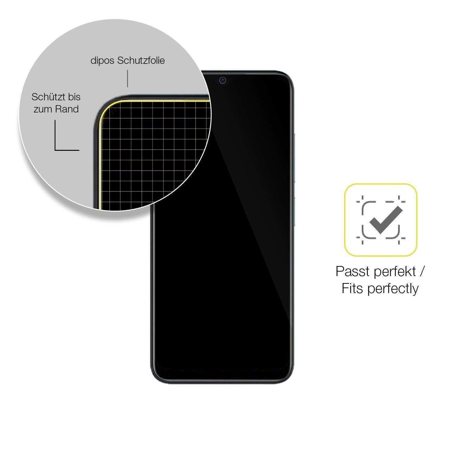 2x 3D Full Cover Schutzfolie für Doogee X98 (6)
