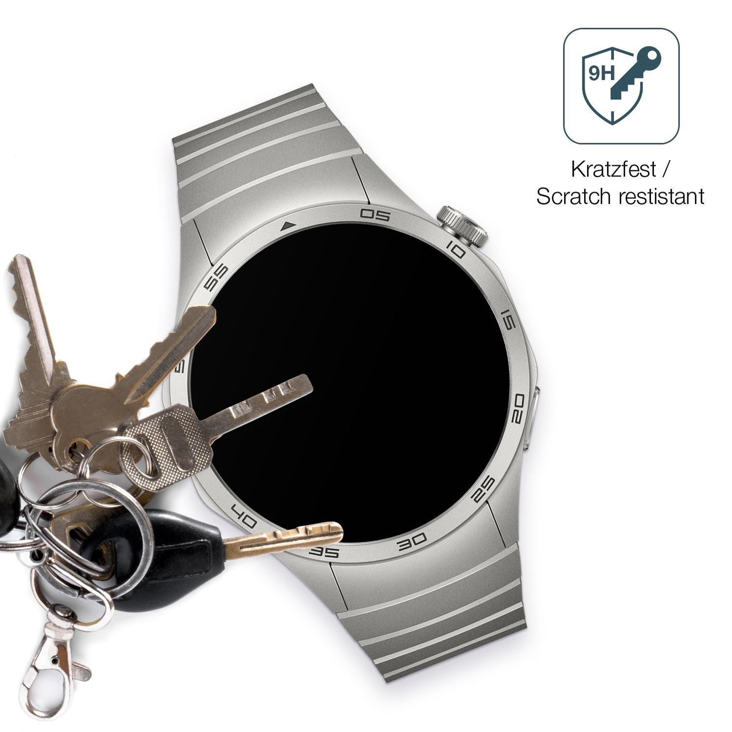 2x 9H Schutzfolie matt für Huawei Watch GT4 46mm P (3)