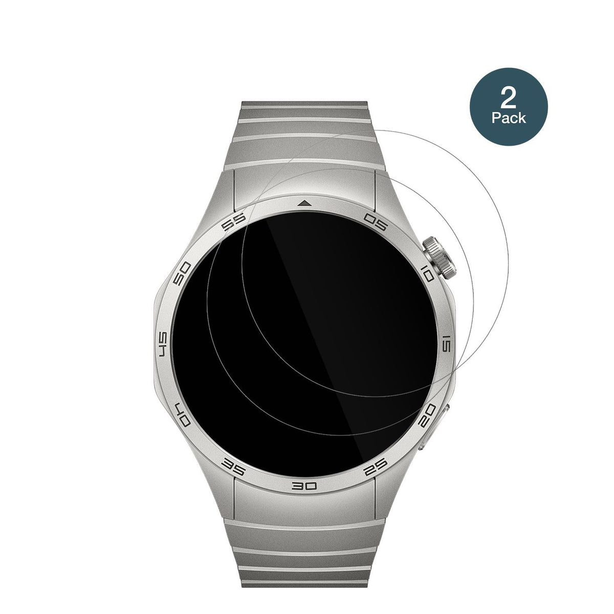 2x 9H Schutzfolie für Huawei Watch GT4 46mm Panzer (2)