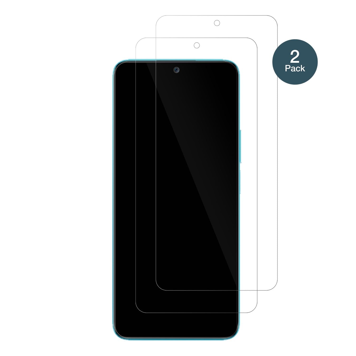 2x 9H Schutzfolie für Honor 90 Lite Panzerfolie (2)