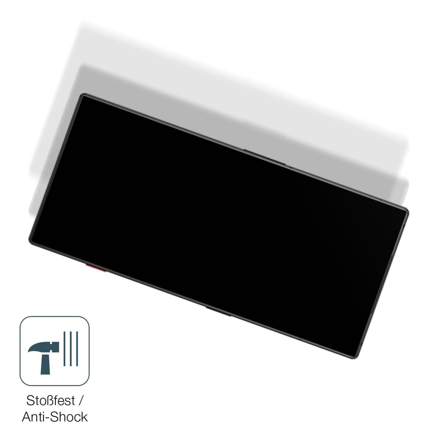 2x 9H Schutzfolie matt für ZTE Nubia Red Magic S8  (4)