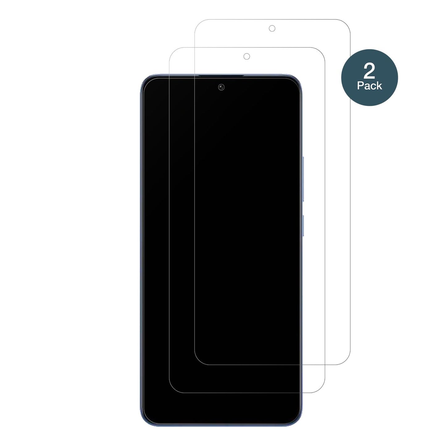 2x 9H Schutzfolie matt für Xiaomi 13T Pro Panzerfo (2)