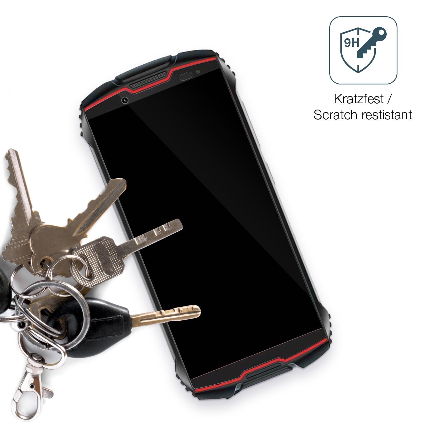 2x 9H Schutzfolie für Cubot King Kong Mini 2 Pro P (3)