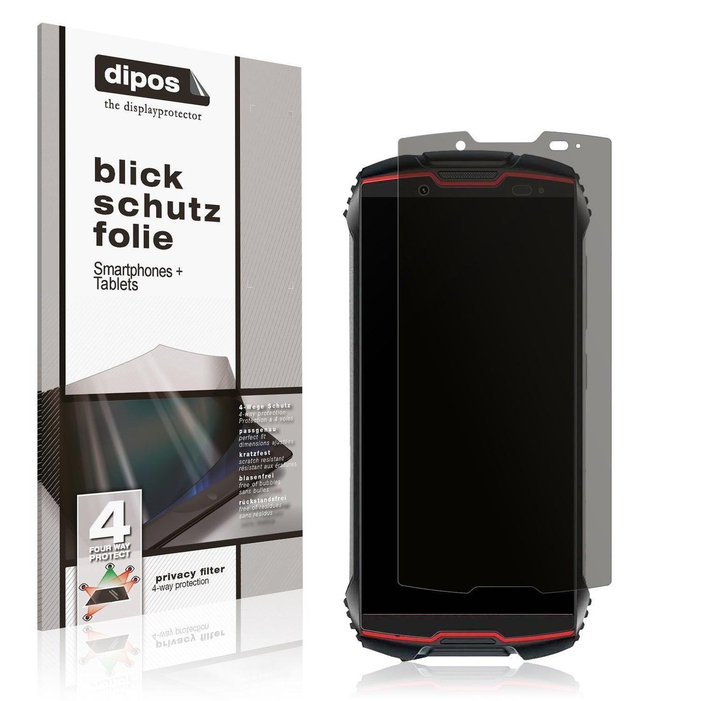 Blickschutzfolie für Cubot King Kong Mini 2 Pro ma (1)