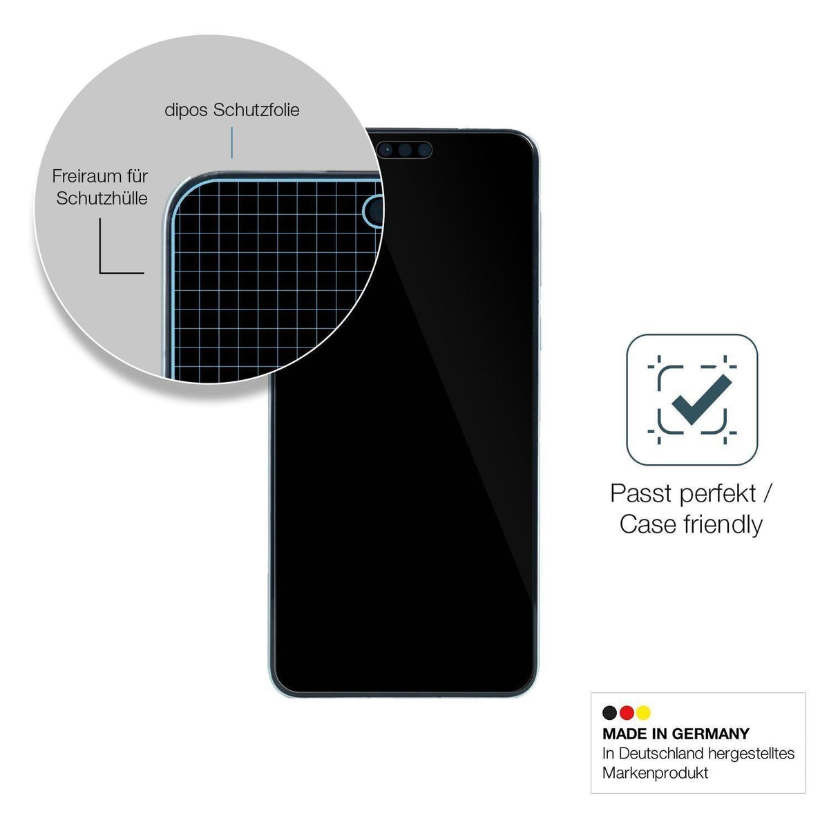 2x 9H Schutzfolie für Huawei Mate 60 Pro Panzerfol (6)